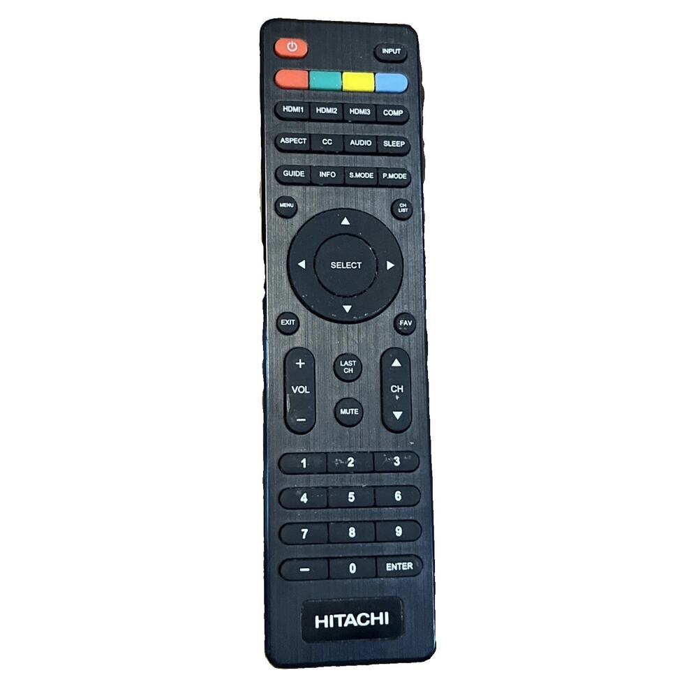 Genuine HITACHI TV Remote Control 504Q4836101 OEM Original Television Remote